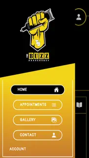 the buzz barbershop iphone screenshot 1