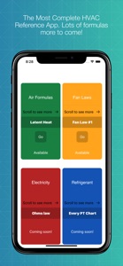 HVAC Formulas Tech Calculator screenshot #1 for iPhone