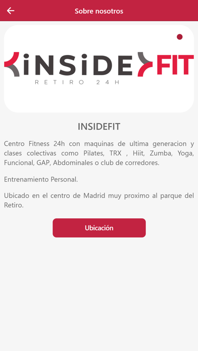 INSIDEFIT Screenshot
