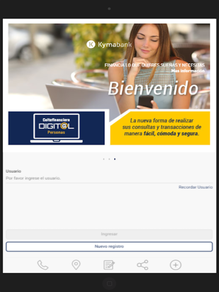 Coltefinanciera App Personas