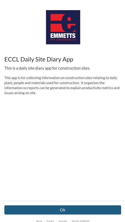 ECCL Daily Site Diary App