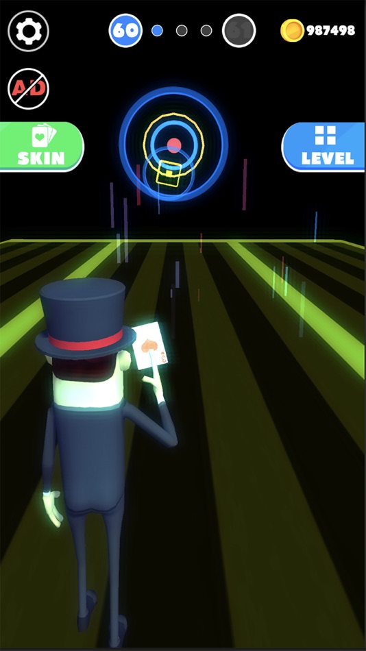 #2. Card Throwing! (iOS) 由: BIGDOG GAMES
