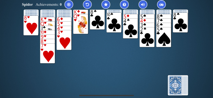 Spider Solitaire - Card Game