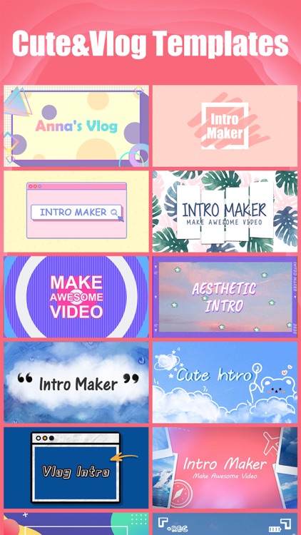 Intro Maker- yt intro designer screenshot-7