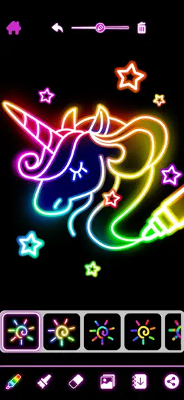 Game screenshot Sparkling Colors & Doodles apk