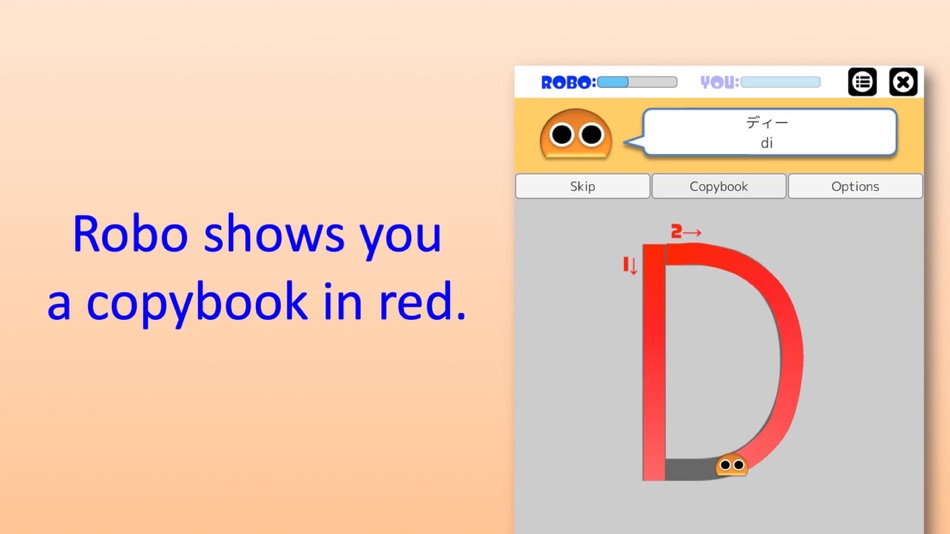 #4. Writing Order Alphabet. (iOS) Podle: MASAHIRO MIZUTANI