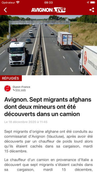 Avignon Live : Actu & Sport Screenshot