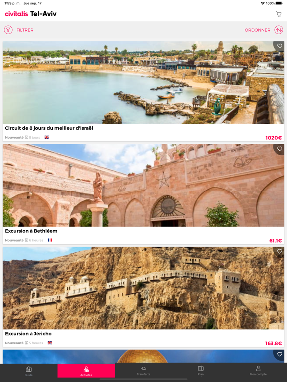 Screenshot #4 pour Guide de Tel-Aviv Civitatis