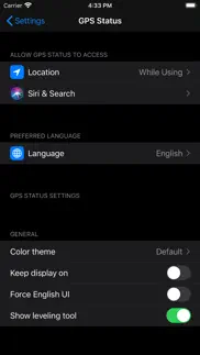 gps status & toolbox iphone screenshot 4
