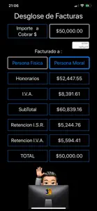 DesgloFactu screenshot #6 for iPhone