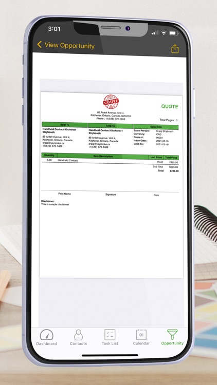 Handheld Contact Api screenshot-7