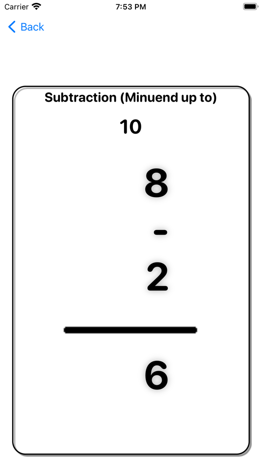 #3. Math Practice Flash Cards (iOS) 由: Easy Simple Smart