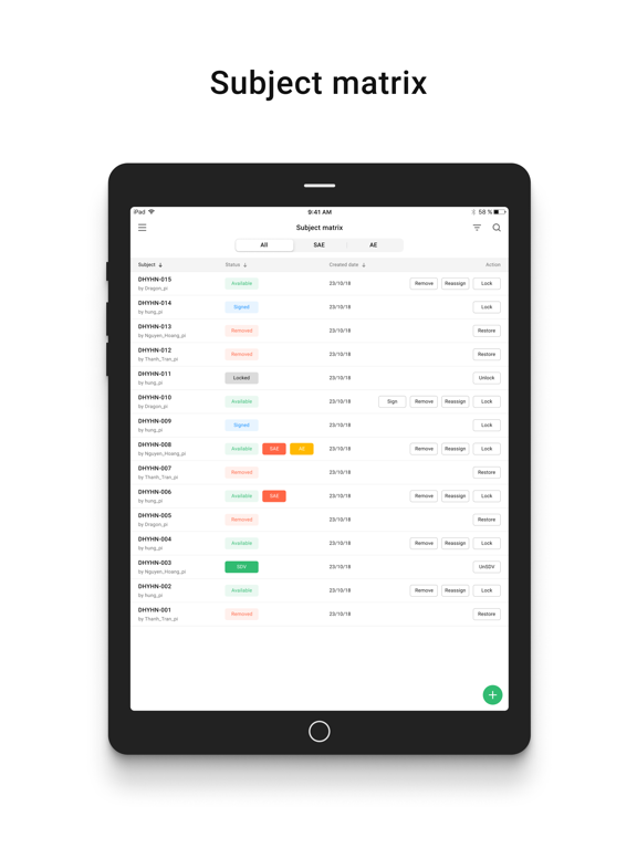 Screenshot #4 pour ClinicalDataS