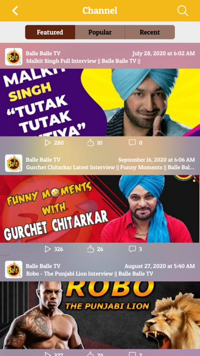 Balle Balle TV Screenshot 3 - AppWisp.com