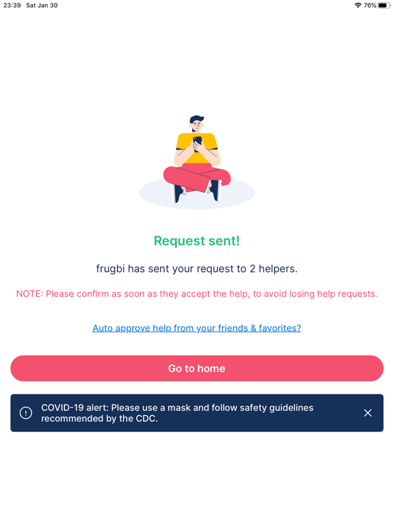frugbi iPad screenshot 10 - Social Networking app