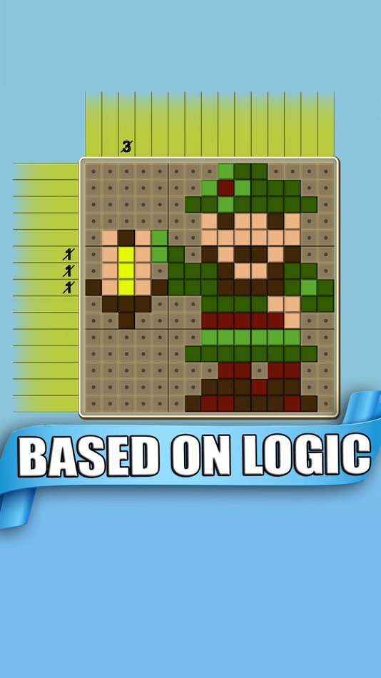 #2. Picture Cross Simple Nonogram (iOS) 由: Ilia Stepanov
