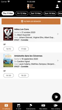 Game screenshot Cinéma Saint-Exupéry apk