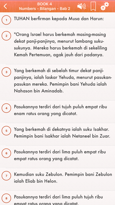Indonesia Bahasa Alkitab Audio Screenshot