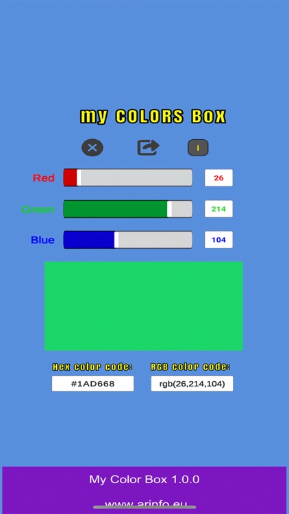 My Colors Box