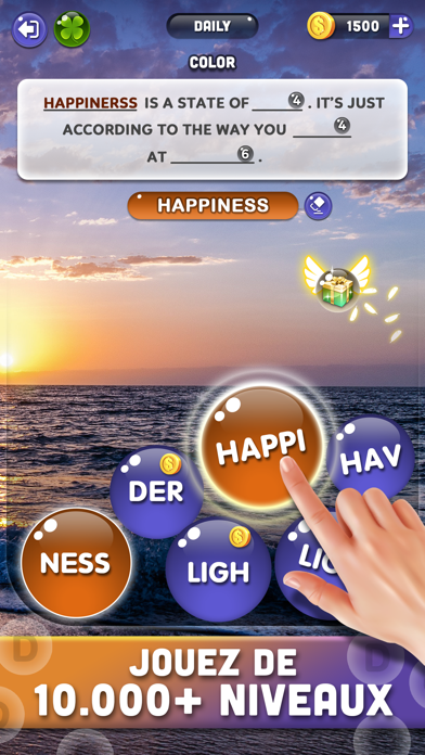 Screenshot #2 pour Word Pop Addict - Find Puzzles