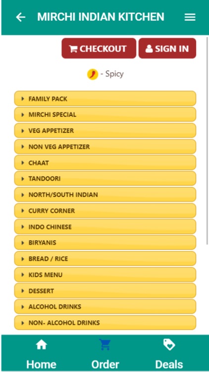 Mirchi Indian Kitchen