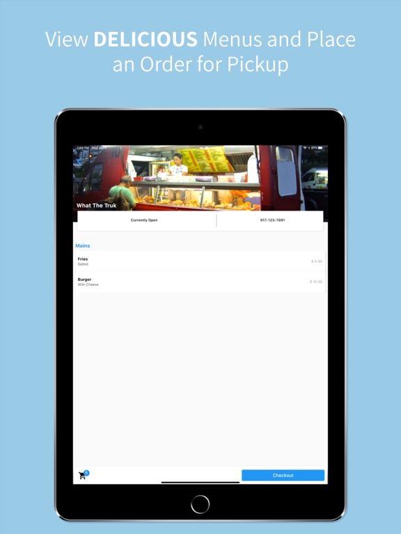 What The Truk iPad screenshot 4 - Food & Drink app