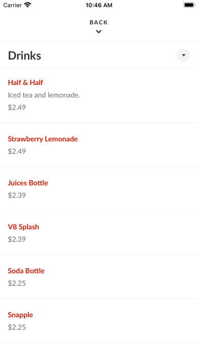 Americana Grill & Cafe Screenshot