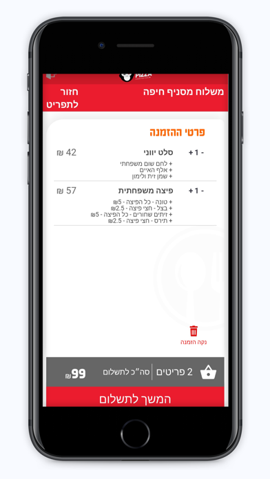 מאנקיס פיצה Screenshot