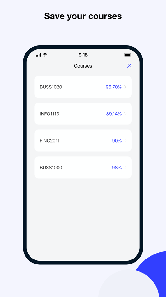 #3. WAM Calculator (iOS) 由: Peixun Wu
