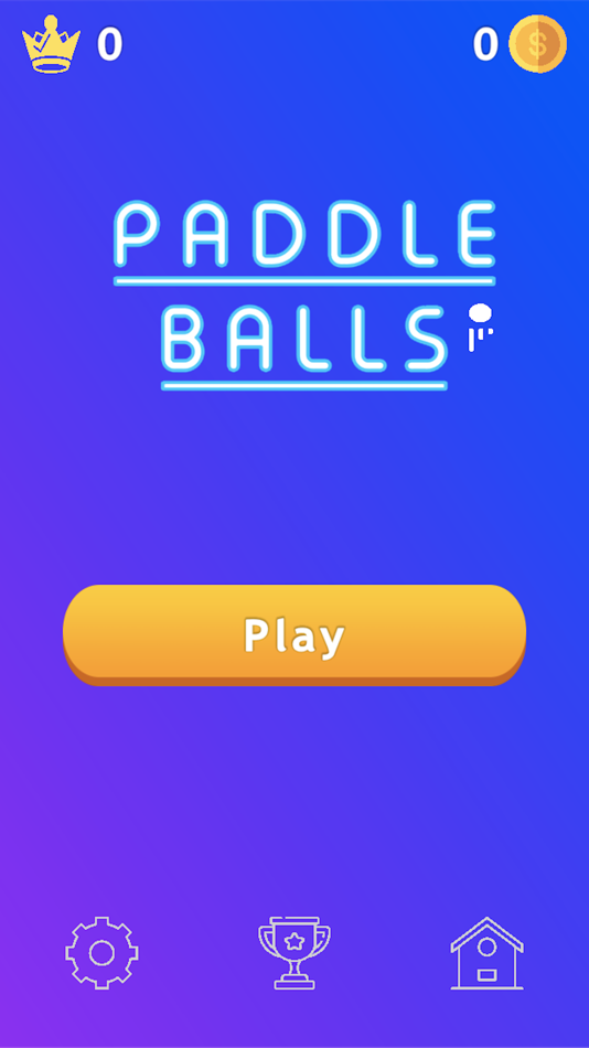 #1. Paddle Balls (iOS) 由: Morgan Houston