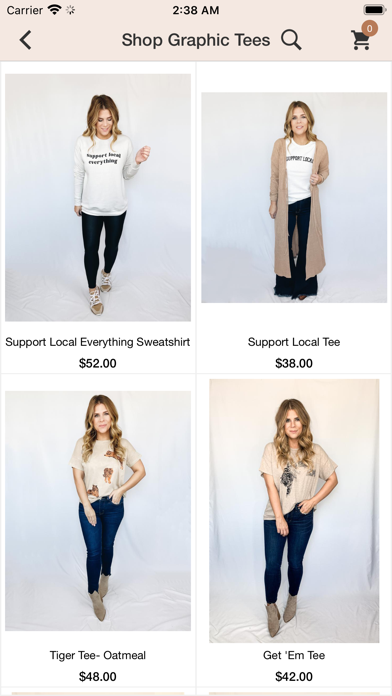 Emerson Charles Boutique Screenshot