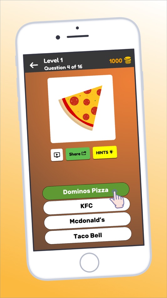 #4. Quiz: Logo Game, Multi Choice (iOS) 由: Kingim