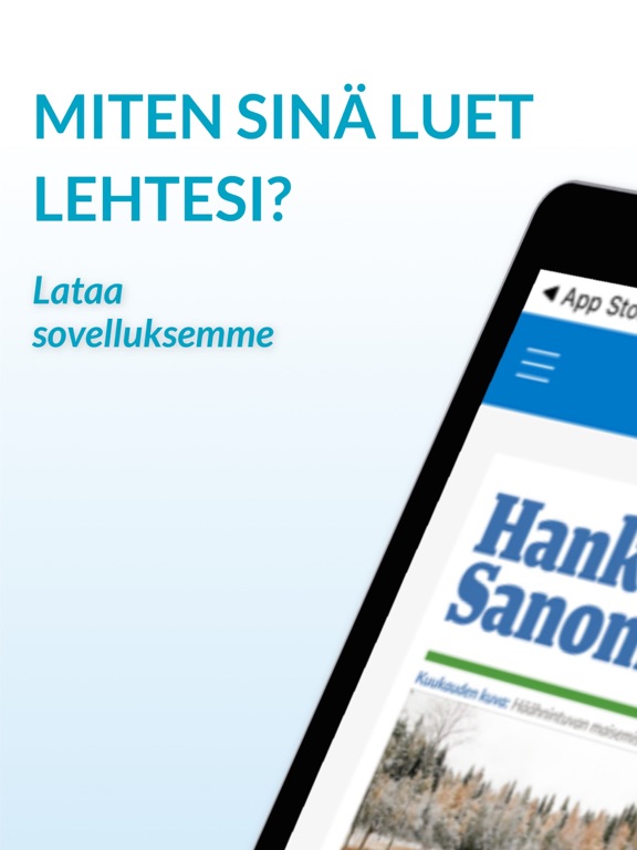 Screenshot #4 pour Hankasalmen Sanomat