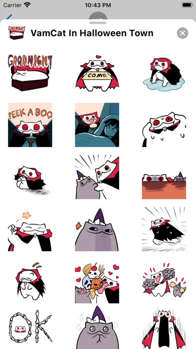 VamCat In Halloween Town Screenshot