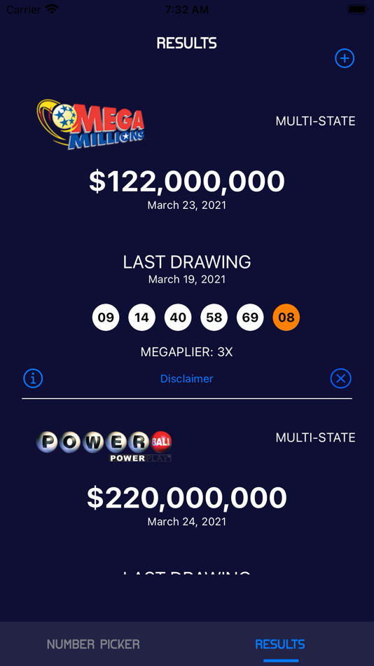 #3. Lottery Wizard (iOS) 由: Crazy Rabbit Creations