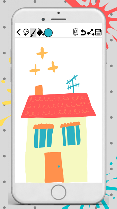 Paint & Draw: Coloring Book. Screenshot