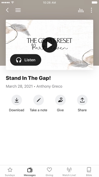 Calgary Life Church Screenshot
