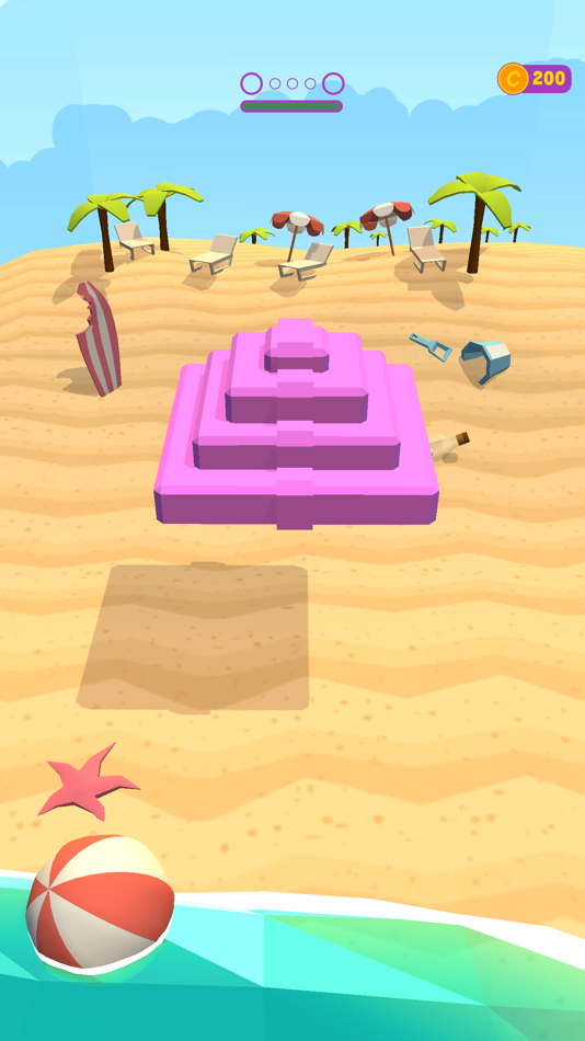 #9. Sand Castle 3D (iOS) Podle: ozan akbaba