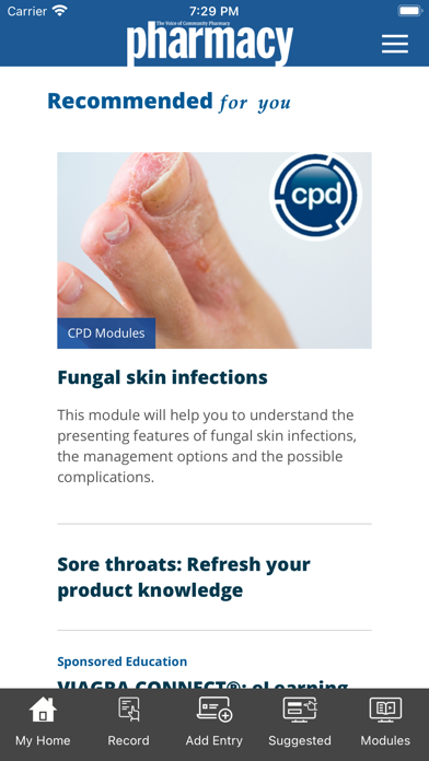 Pharmacy Magazine Screenshot
