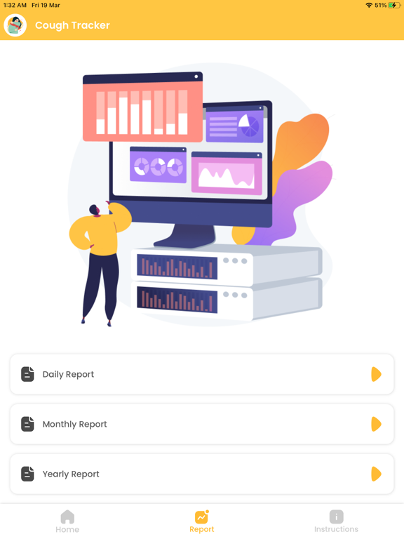 Cough Tracker & Reporting screenshot 3