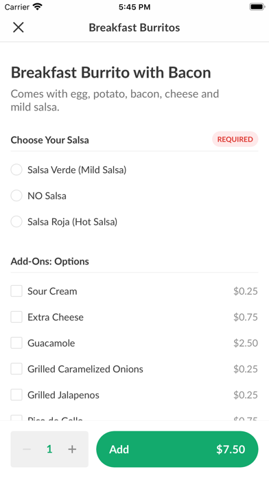 Taqueria De Anda- Grill Screenshot