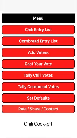 Game screenshot Chili Cook-Off Score Board apk