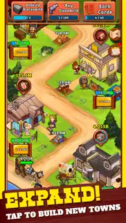idle frontier: western tapper iphone screenshot 2