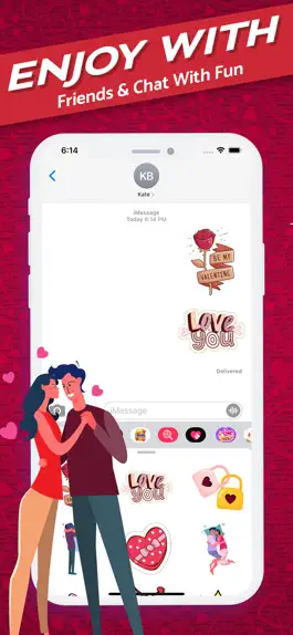 Game screenshot Love Friends Forever Stickers hack