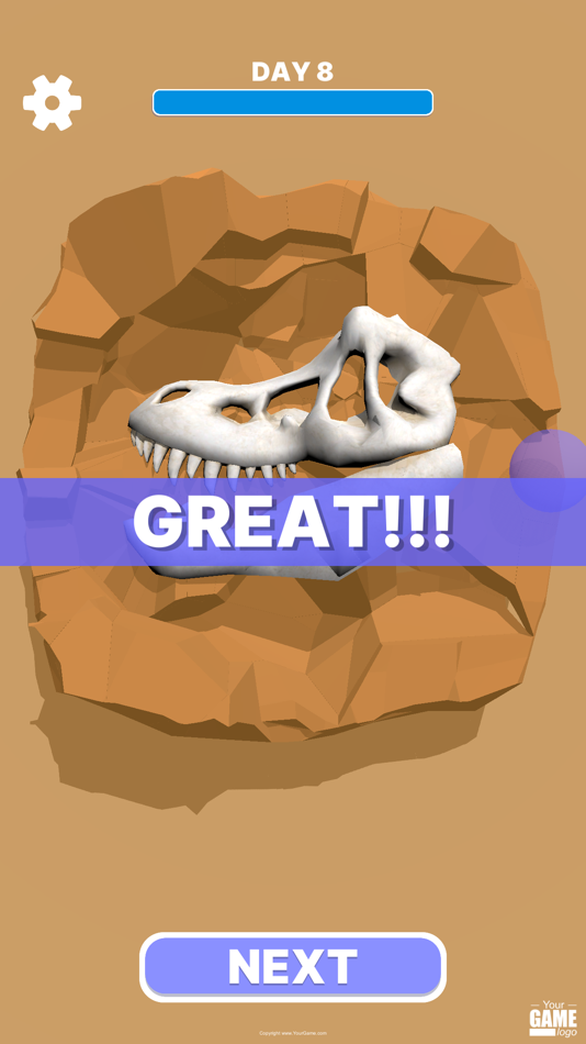 #5. Fossil Hunter (iOS) 由: Casual Labo Inc.