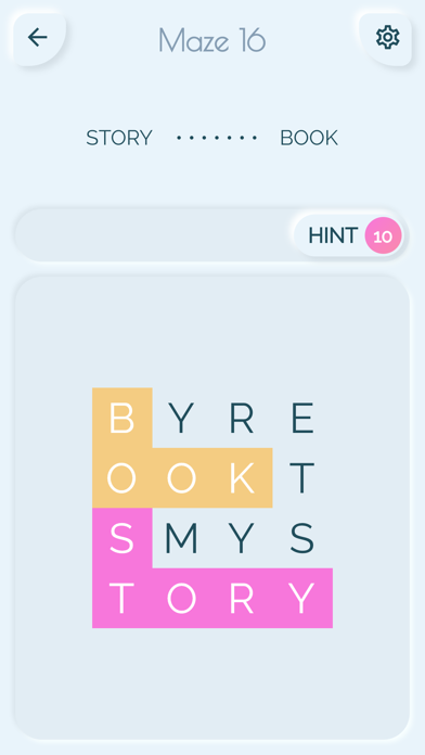 Word Maze Puzzle Screenshot