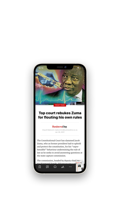 Business Day E-Edition Screenshot