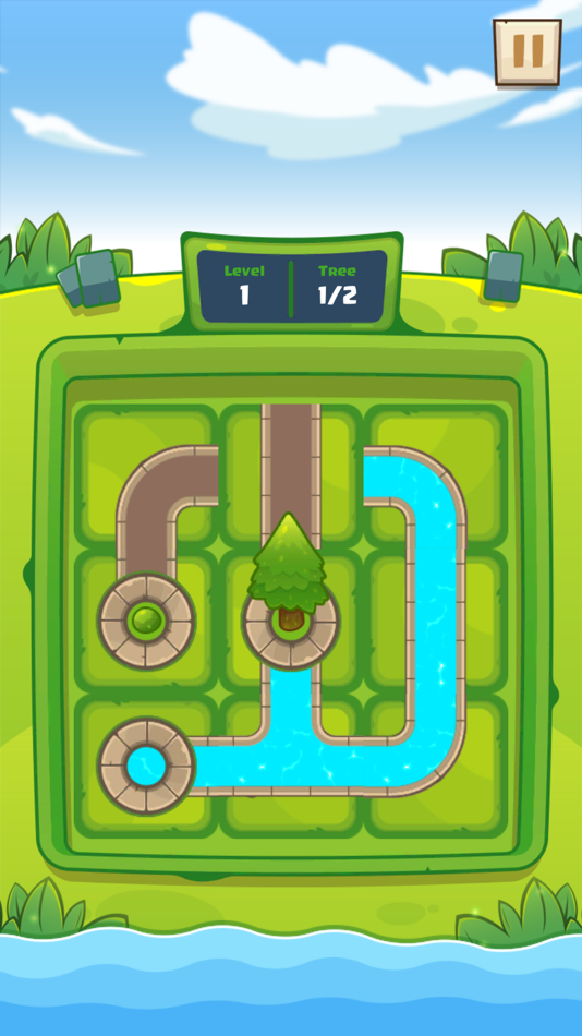 #1. Water Connect - Trees Puzzle (iOS) 来自: Onetap Co.,Ltd