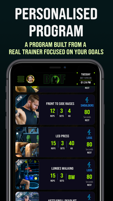 Black Wolf Fitness Screenshot 1 - AppWisp.com Black Wolf Fitness Screenshot 1 - AppWisp.com