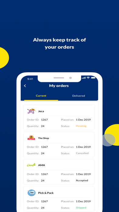 Lynn: Manage ordering supplies Screenshot